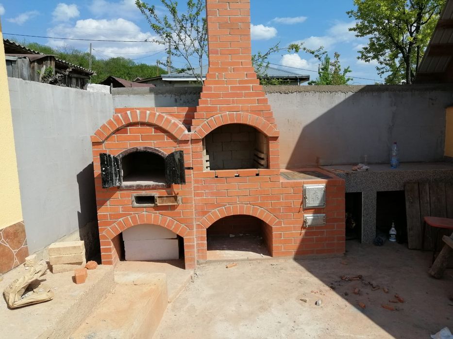 Grătare de grădină,  de cărămidă  , șeminee ,sobe de teracota