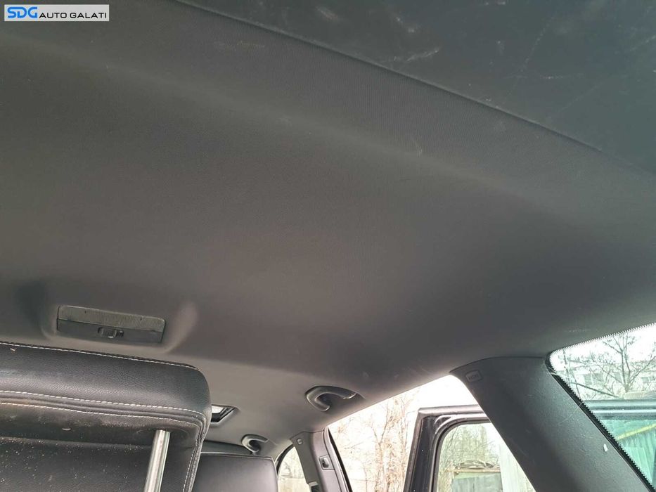 Plafon Tapiterie Tavan Textil Negru Fara Accesorii Modelul cu Trapa Skoda Octavia 2 VRS Break Combi 2004 - 2013 [C3601-1]