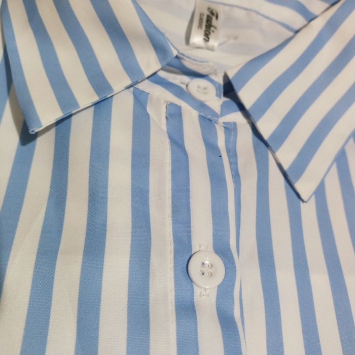 Женская рубашка полосатый