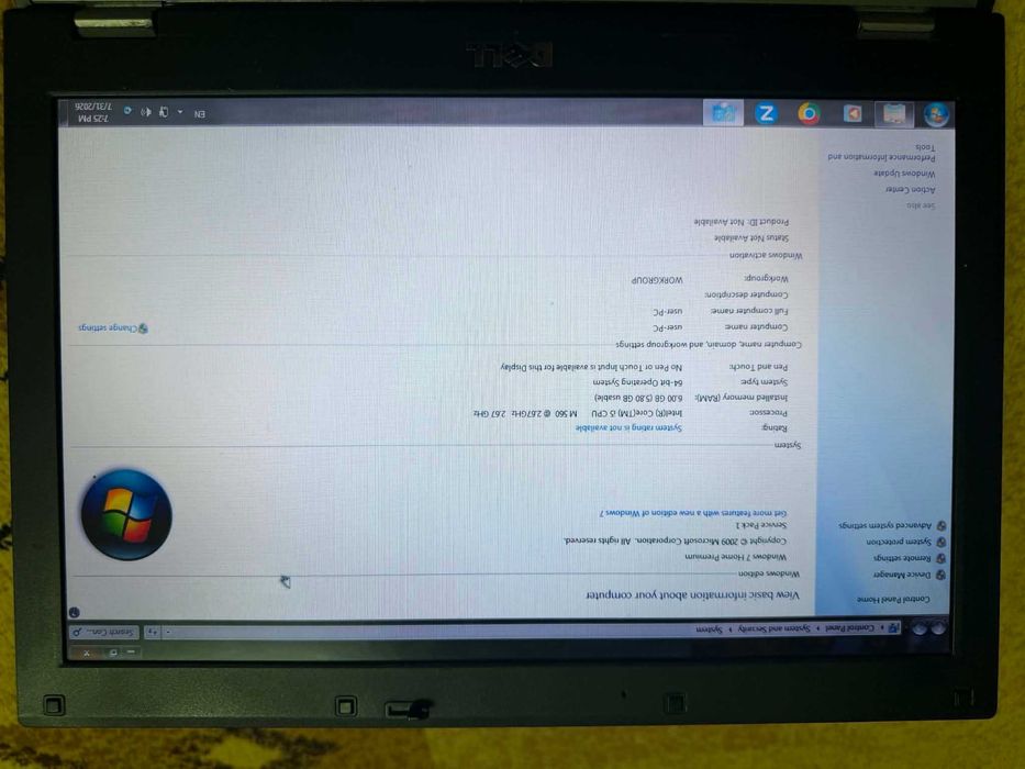 Vand Laptop Dell - 6 GB ram