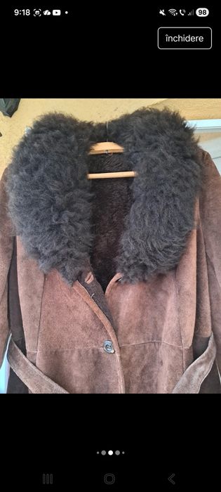 Cojoc damă din blană naturală, Made in Italy ( 40/ 42)