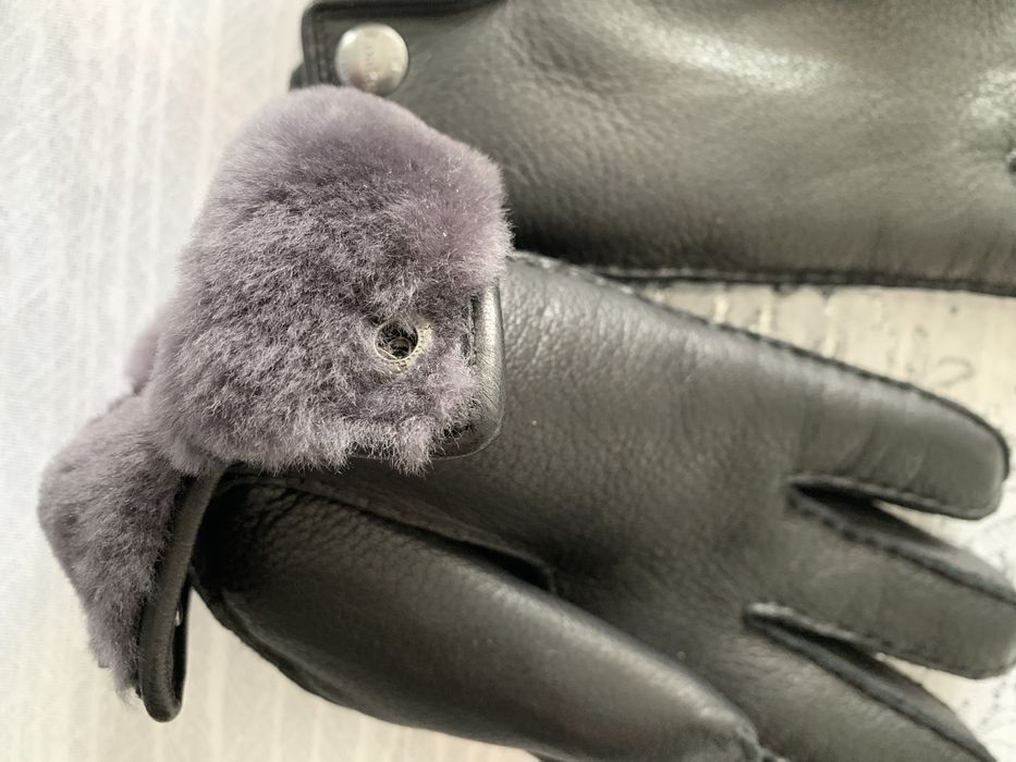 Перчатки мужские кожаные