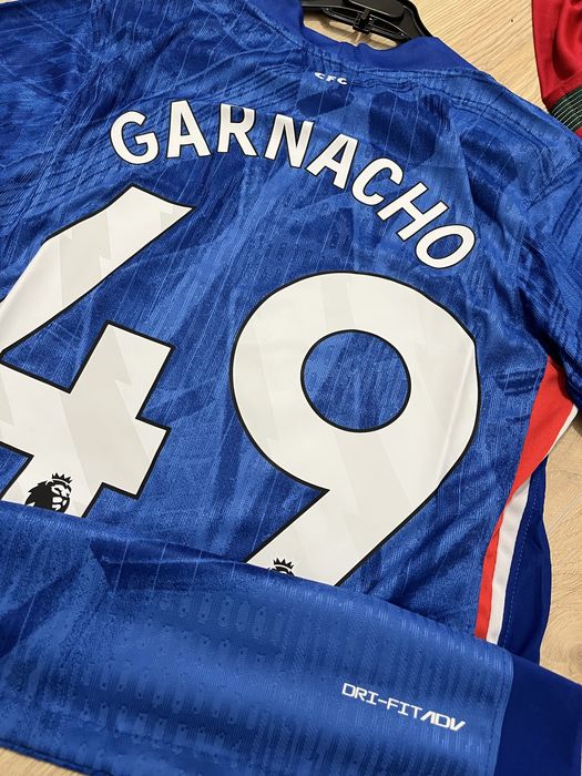 Tricou Chelsea FC cu Garnacho 49 pe spate marime M