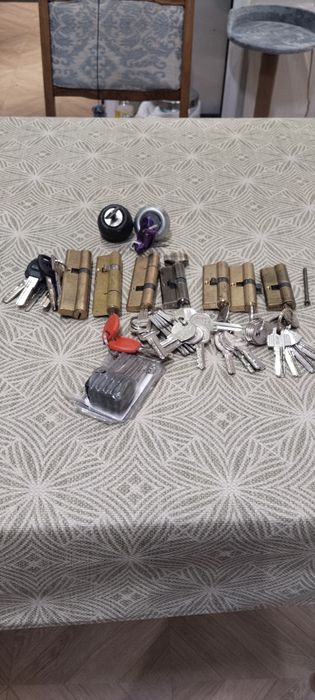 Замки дверные. Серцевины