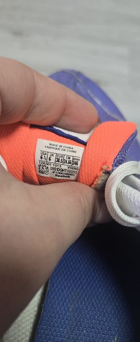 Маратонки reebok 38,5н,5