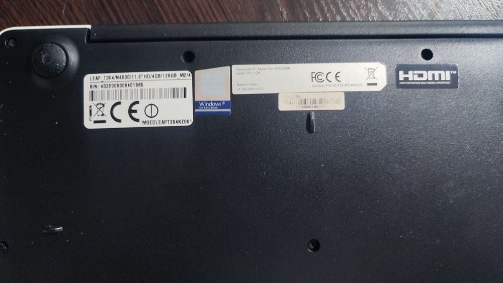 Продам ноутбук classemat pc