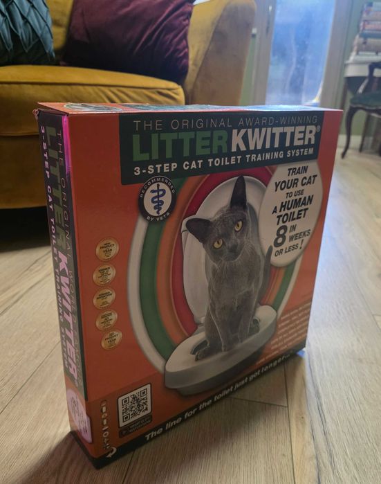 KIT TOALETA pentru PISICI - Litter Kwitter