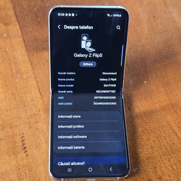 Samsung Z flip 5 nou