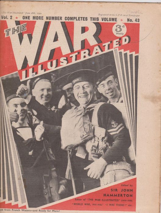5 numere din revista "The War Illustrated" (1940)