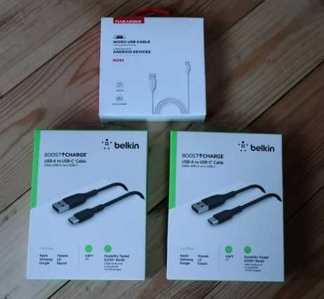 Нови кабели USB А to USB C и Micro USB MCB1