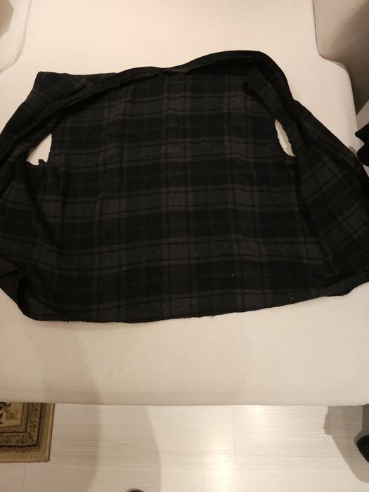 Мъжка кожена шуба с подплата Dinamo  - 3XL