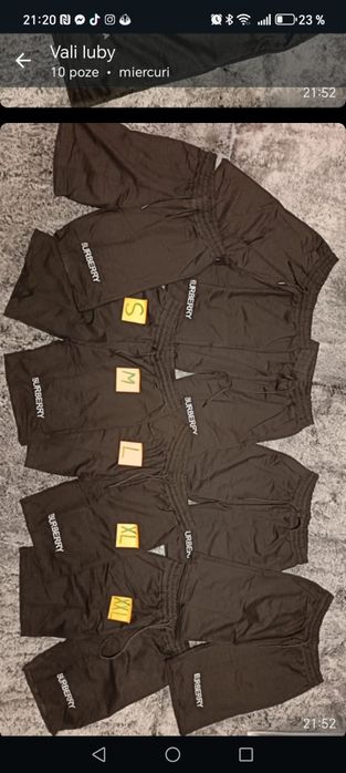 Pantaloni scurți bumbac