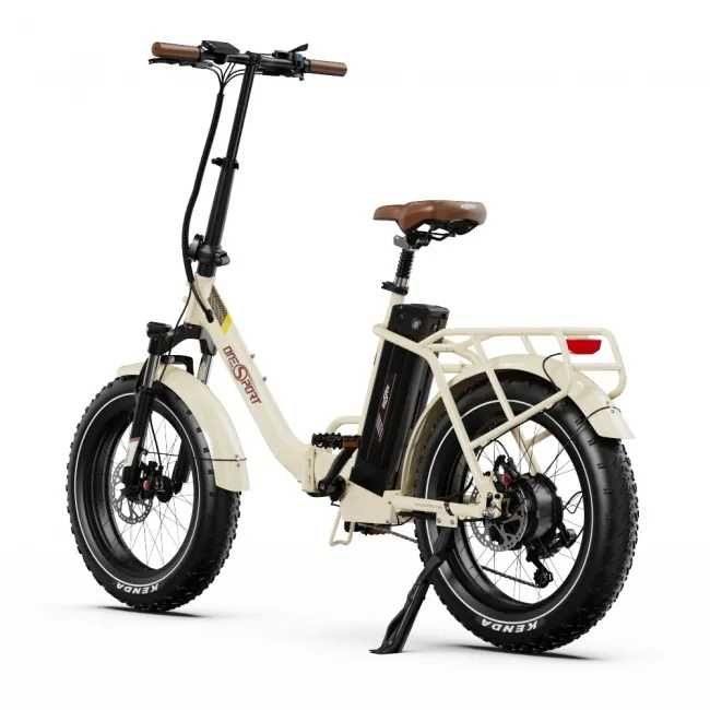 Електрически велосипед ONESPORT OT16 Max | 1x500W | 48V 18Ah | 50км/ч - бежов