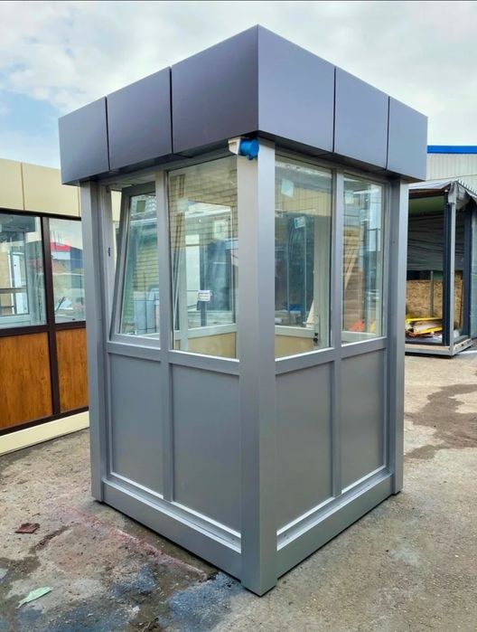 Охранная будка | Пост охраны | Бытовка охранника утеплённая