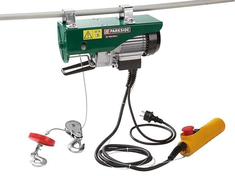 Macara / Troliu electric 125/250kg 5000W