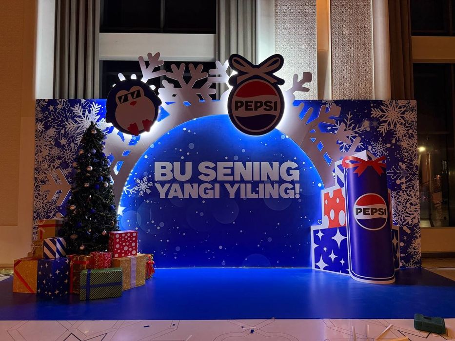 Фотозоны из баннера.Оформление из баннера