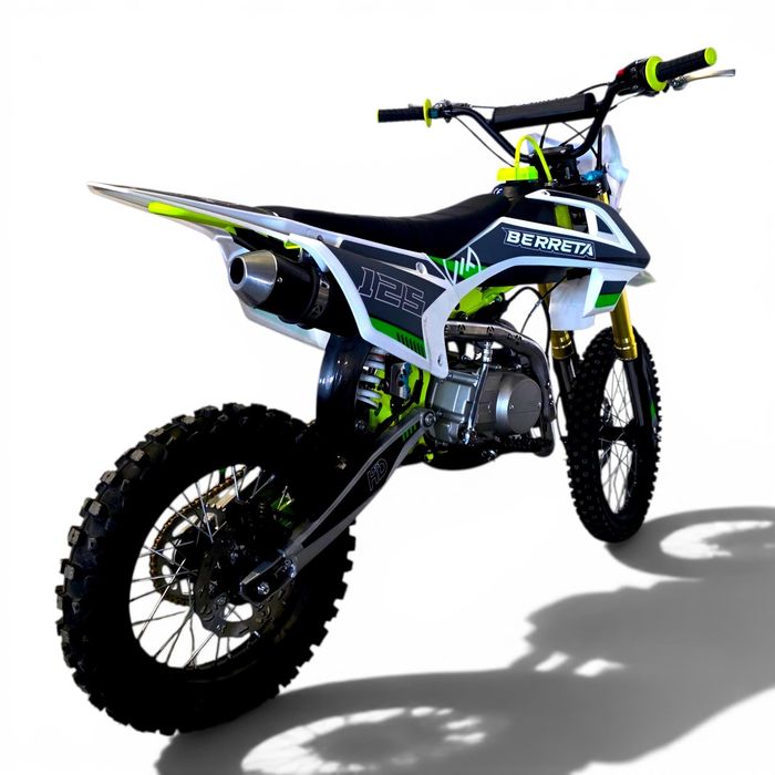Motocross Berreta 125cc 4 Timpi E-Start Alb/verde. Anunț dedicat B2B