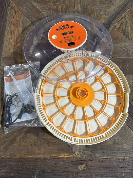 Инкубатор за 30 яйца с автоматичен контрол на температурата, дисплей з