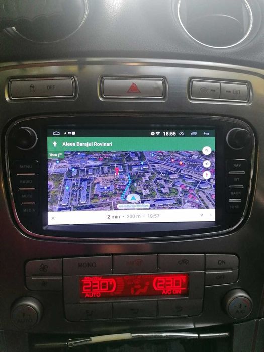 Navigatie Android Ford Waze YouTube WiFi BT