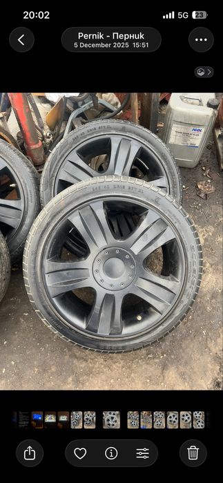 18 ки 5х108 с гуми Ford.