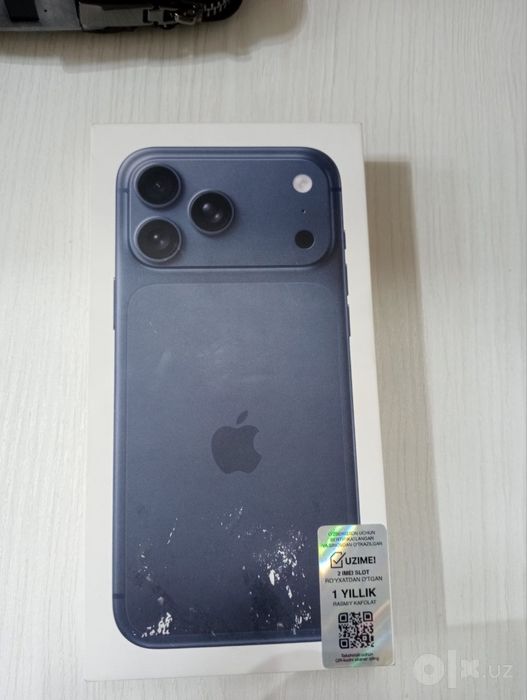 Iphone 17 pro max 256 2 ta sim yengi