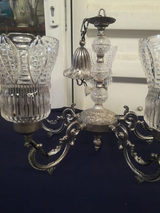 Хрустальная люстра Чехословакия