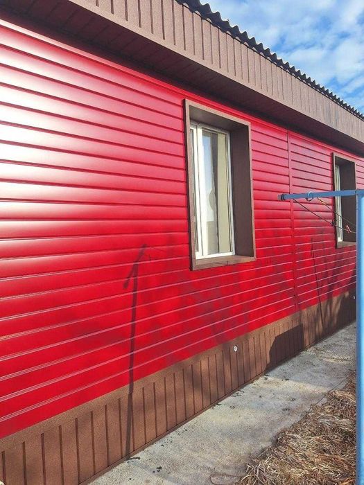 Сайдинг виниловый и металлический