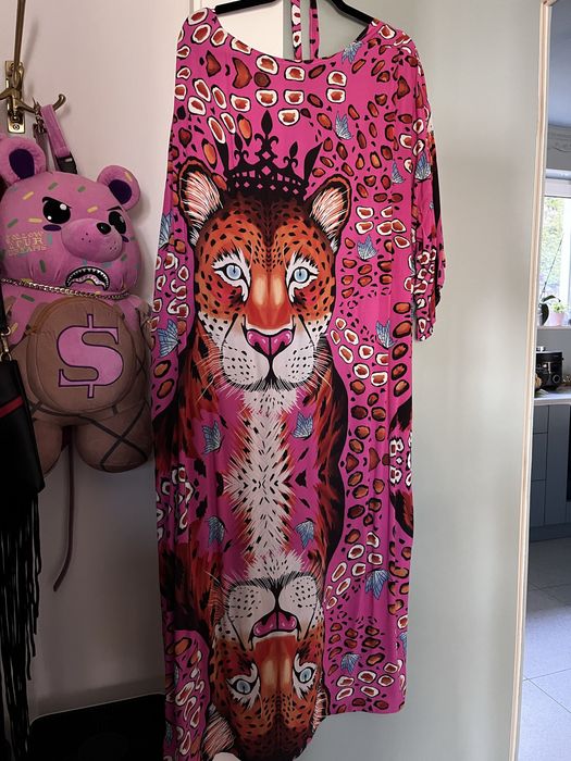 Плажно парео с тигър