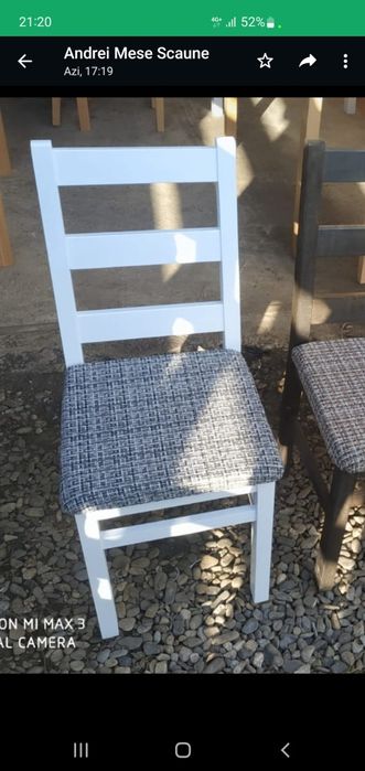 Scaune și mese din lemn masiv de la producator