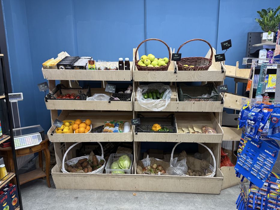 Овощная точка в магазине