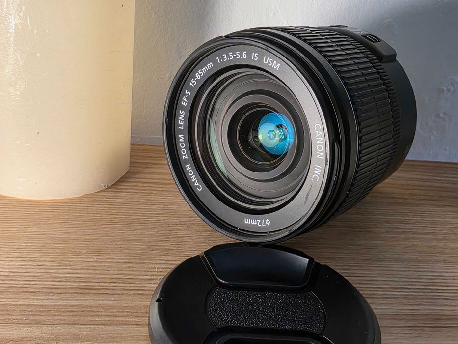 Обектив Canon ef-s 15-85 USM IS
