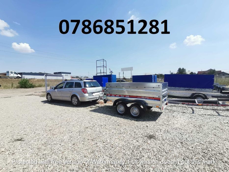 Platforma Auto Transport Repo Remorca Peridoc Remorca Trailer 2T-2.7T