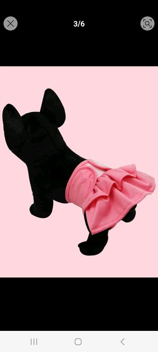 Fustița pampers reutilizabile pentru catei