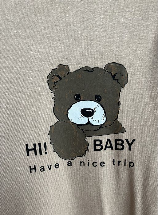 Дамска тениска с мече " Hi baby"