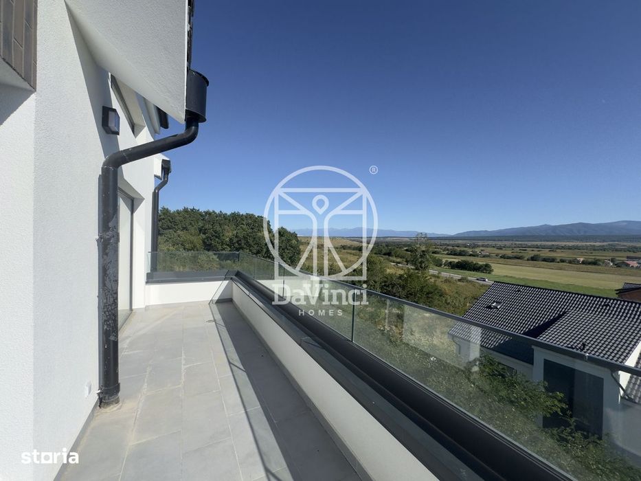 Penthouse 3 camere, 2 bai si dressing, intabulat, contoare montate — fotografia 3