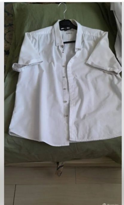 Рубашка мужская Светло молочный