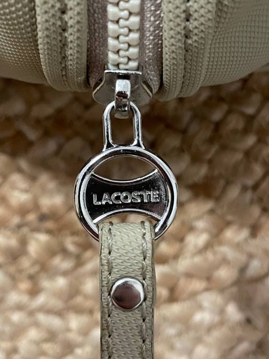 Geantă originală Lacoste crem – stare excelentă