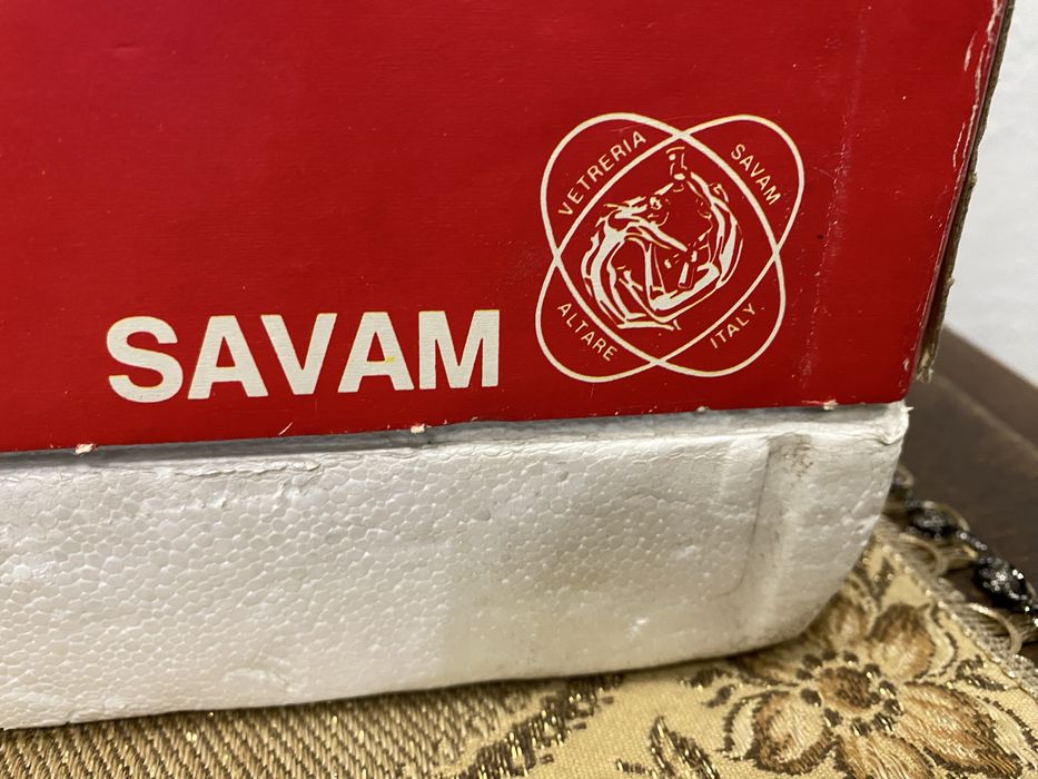 Италиански кристален комплект за ядки и плодове купички