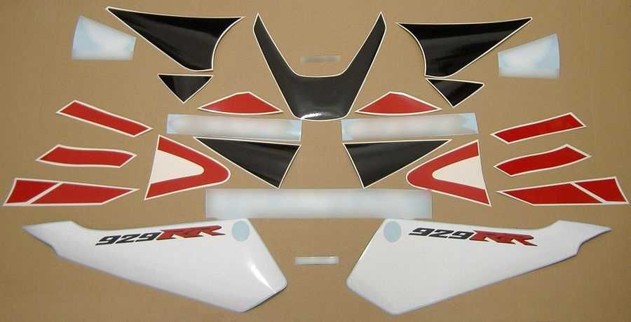 Стикери Honda CBR 929RR Fireblade лепенки  хонда цбр 929 rr рр sc44
