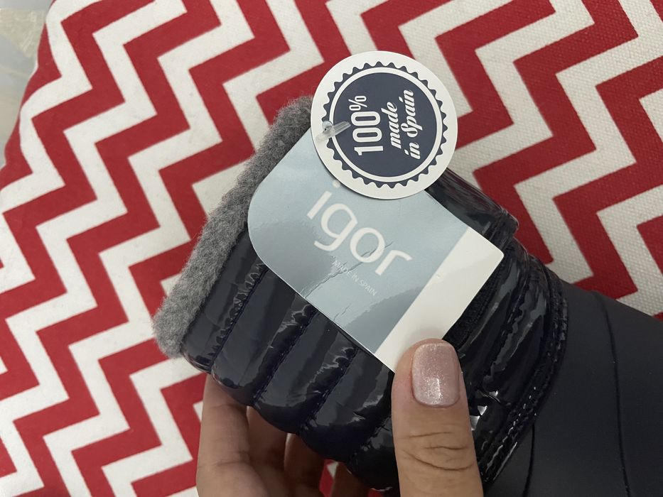 Сапожки от IGOR италия