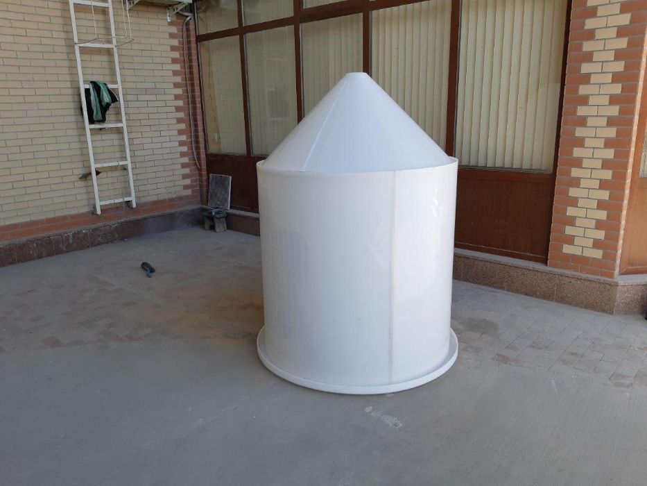 Эко-ёмкости из сварного полипропилена для пищевого производства, баки