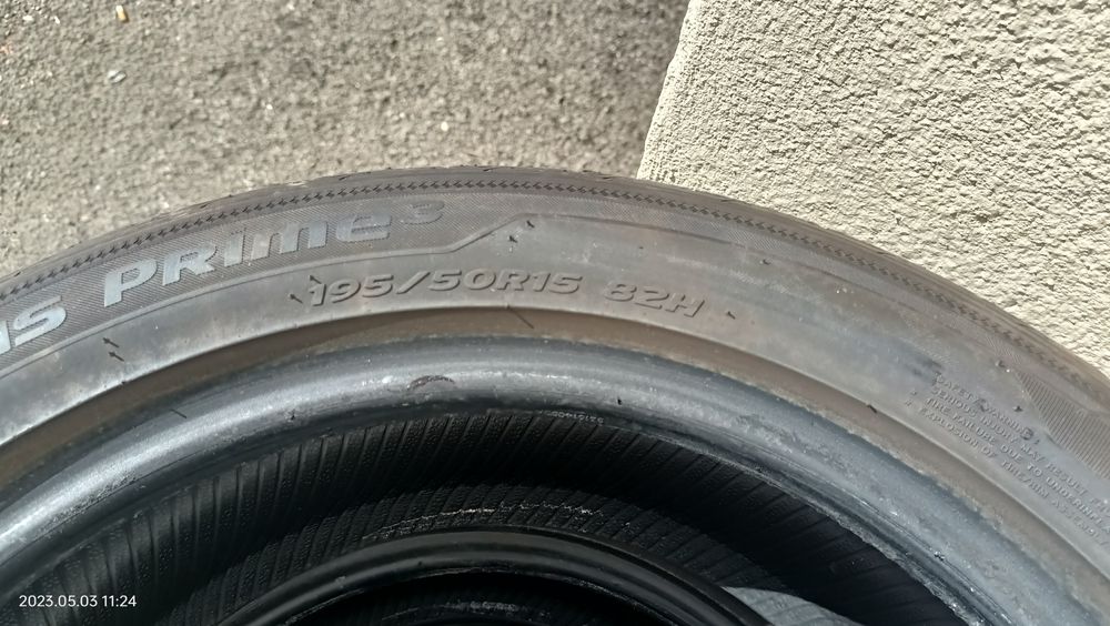 Amvelope de vara 195/50/15 Hankook ca noi !