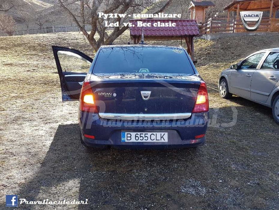 Bec led leduri semnalizare Dacia Logan Sandero Duster Dokker Jogger