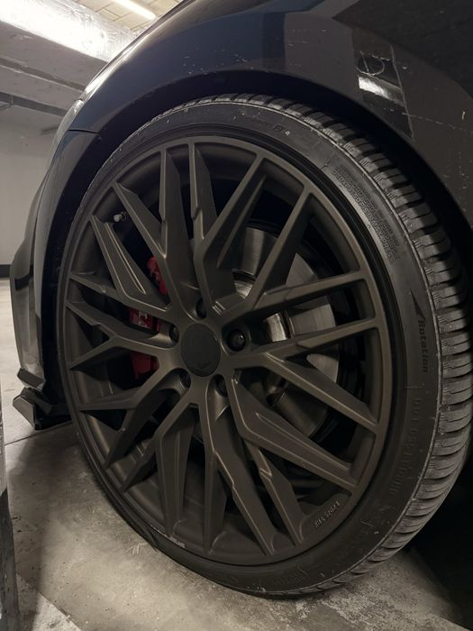 Jante MAM RS4 R19 5x112 ET45 VW Golf Audi Skoda Seat + 5 Anvelope ( 225/35/R19)