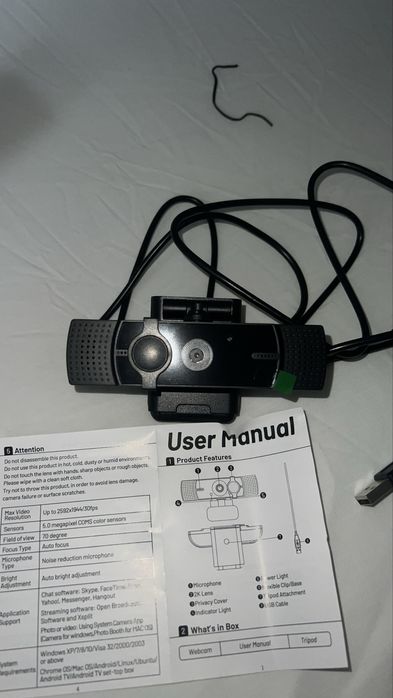 Ultra HD webcamera