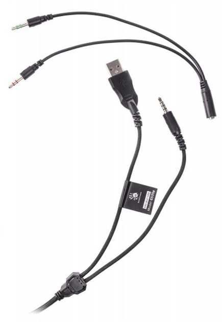 Проводные наушники Bloody G535P/528C/525 BLACK - ИГРОВАЯ ГАРНИТУРА 1.4