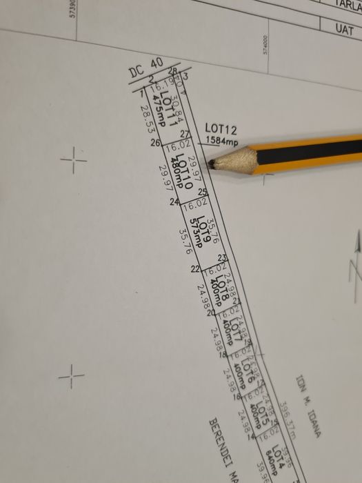 Teren- Domnesti -str ciocarliei