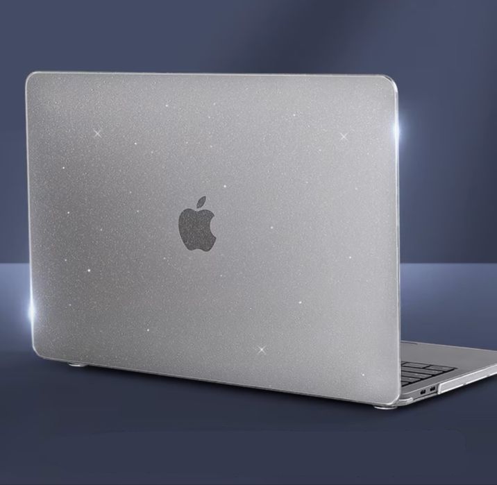 Блестящий чехол для MacBook Pro 16.2" новый