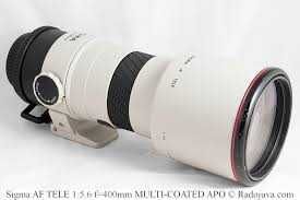 Obiectivul SIGMA AF TELE 1:5.6 400mm MULTI-COATED pentru Nikon