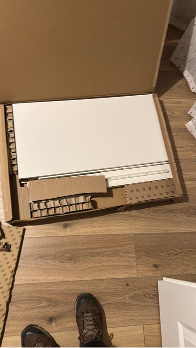 Birou IKEA alb compact 70x42x78